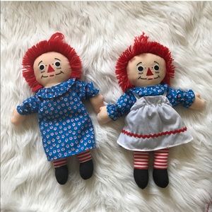 Vintage Raggedy Ann Dolls